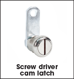 View screwdriver cam latch products