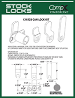 Cam lock kit – C165CB thumbnail image