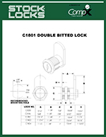 Cam lock 13/16″ – C1801 thumbnail image