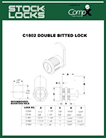 Cam lock 1-1/16″ – C1802 thumbnail image
