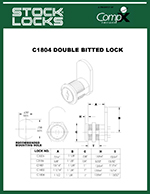 Cam lock  1-1/2″ – C1804 thumbnail image