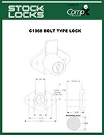 Drawer lock – C1968 thumbnail image