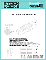 Switch lock, momentary – C2174-70DC thumbnail image