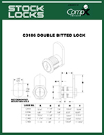 Cam lock 5/8″ – C3186 thumbnail image