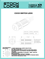 Switch lock – C3535-BDC thumbnail image