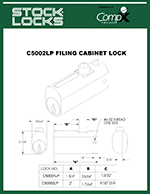 File cabinet lock – C5002LP thumbnail image