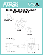 Locking cylinder assembly – C8160 thumbnail image