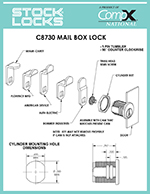 Multi cam mailbox lock – C8730 thumbnail image