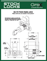 Cam lock – C170CB thumbnail image