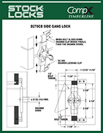 Two drawer side lock – D270CB thumbnail image