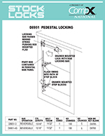 Pedestal locking – D8951 thumbnail image
