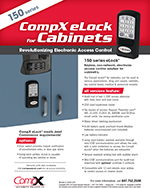 CompX eLock 150 series cabinet – proximity card reader + keypad – 150-PRKP-CAB thumbnail image