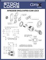 Cam lock, 5/8″ – MFW23058 thumbnail image