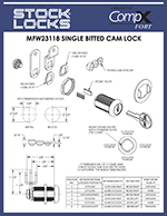 Cam lock, 1-1/8″ – MFW23118 thumbnail image