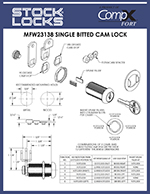Cam lock, 1-3/8″ – MFW23138 thumbnail image
