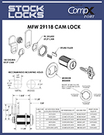 Cam lock, double bit, 1-1/8″ – MFW29118 thumbnail image