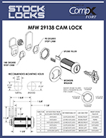 Cam lock, double bit, 1-3/8″ – MFW29138 thumbnail image