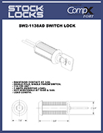 GEM Tubular switch lock – maintaining – SW2-1138AD thumbnail image