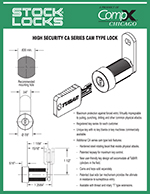TuBAR cam lock 11/16″ – T2-3100 thumbnail image